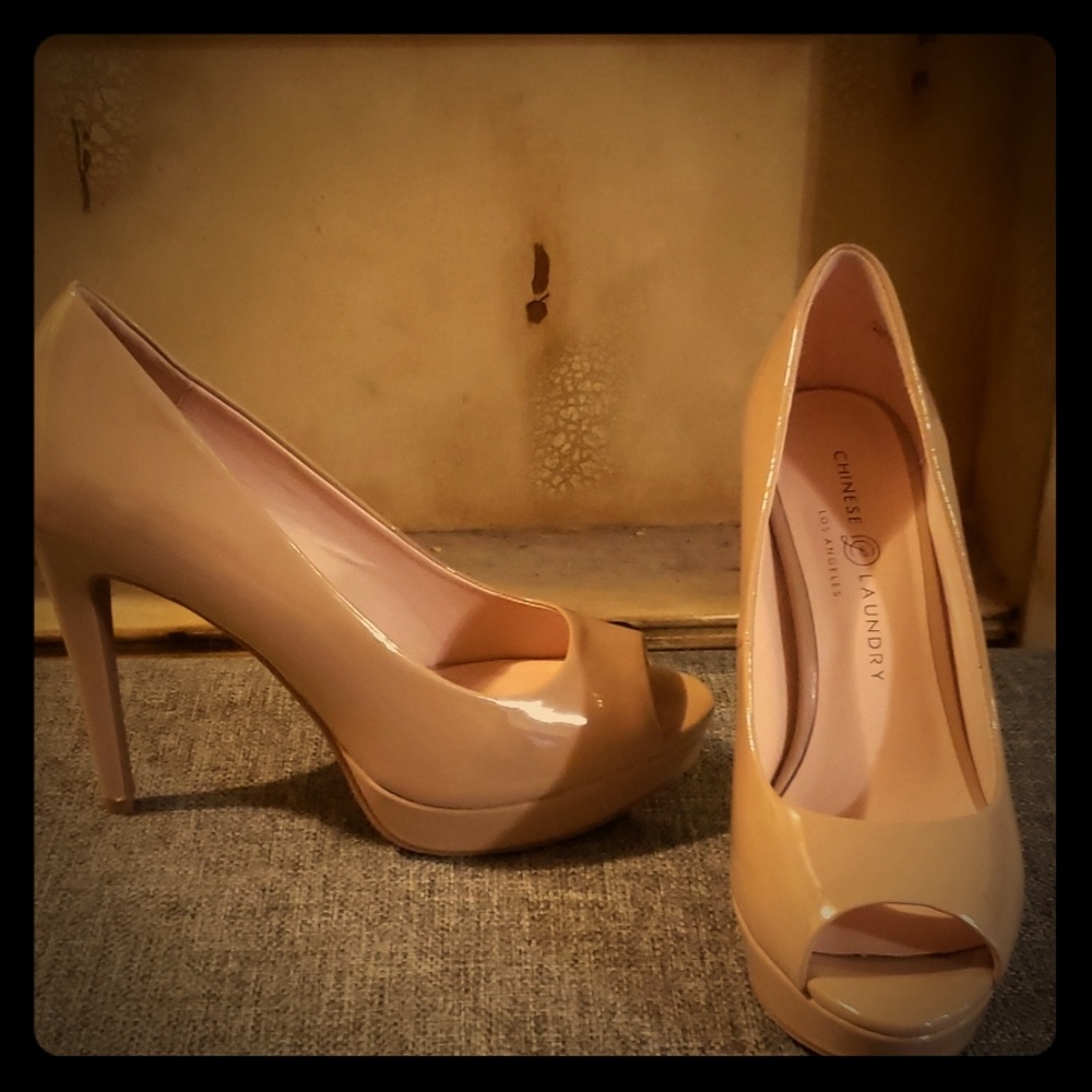 Chinese Laundry nude heels